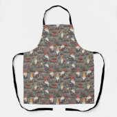 Gnome Garden All-Over Print Schort (Voorkant)