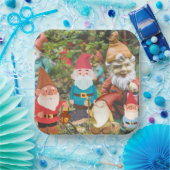 Gnome Garden Papieren Bordje (Feest)
