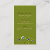 Gnome Garden Visitekaartjes (Achterkant)