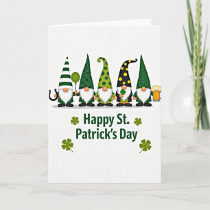 Gnome Geluk Glitter Textuur Kaart