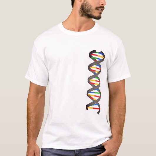 Gnome Genetics T-Shirt - DNA Garden Humor T-shirt (Voorkant)