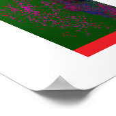 Gnome Gewatteerd Patroon Poster (Hoek)