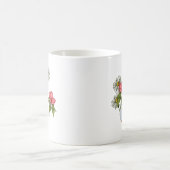 Gnome Girl Picking Flowers, Fanstasy Art Koffiemok (Center)