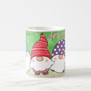 GNOME Glitter Sparkly Mok, voor Gnome Liefhebbers, Koffiemok
