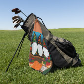 GNOME GOLFHANDDOEK (Groen)