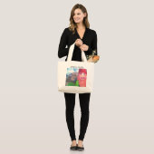 Gnome Grote Tote Bag (Voorkant (model))