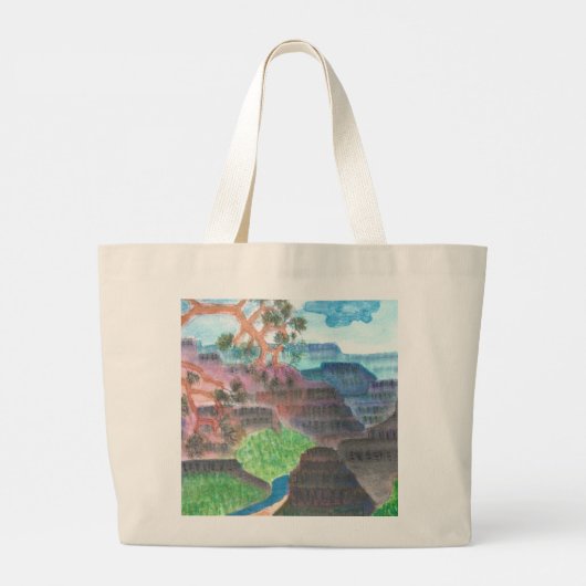 Gnome Grote Tote Bag (Achterkant)