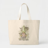 gnome grote tote bag (Voorkant)