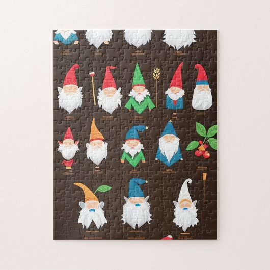 Gnome Grump Fest Puzzel – 252 stuks (Verticaal)