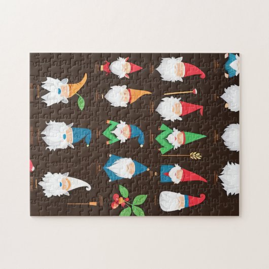 Gnome Grump Fest Puzzel – 252 stuks Legpuzzel (Horizontaal)