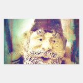Gnome Grunge Rechthoekige Sticker (Voorkant)