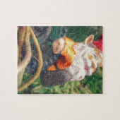 Gnome Hangs rond Succulents Legpuzzel (Horizontaal)