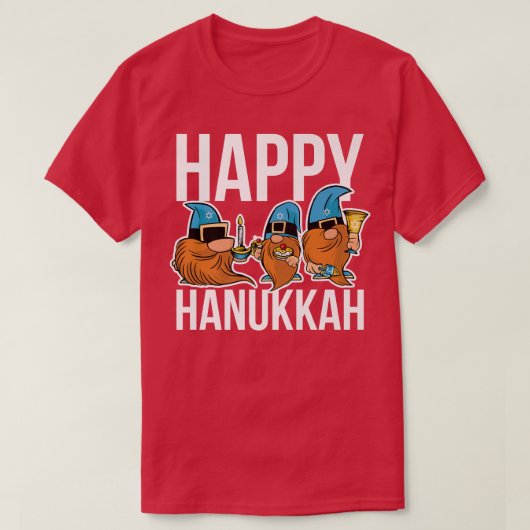 Gnome Hanukkah T-shirt (Design voorkant)