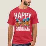 Gnome Hanukkah  T-shirt<br><div class="desc">Gnome Hanukkah .</div>