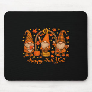 Gnome Happy Herfst Yall Pompoen Herfst Thanksgivin Muismat