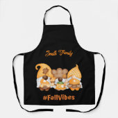 Gnome Herfst Vibes Schort (Voorkant)