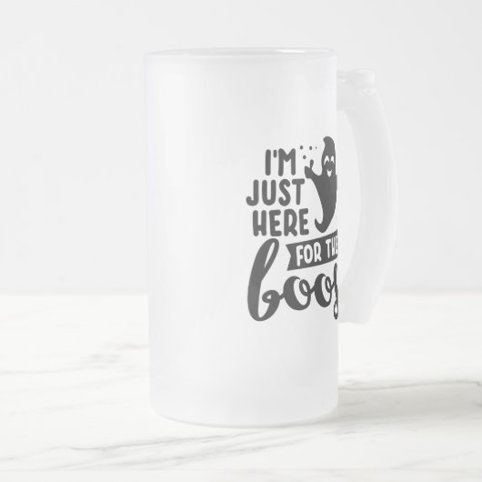 Gnome Hier voor de Boos Matglas Bierpul (Voorkant rechts)