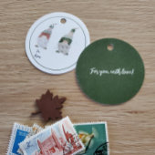 Gnome Holiday Gift Labels