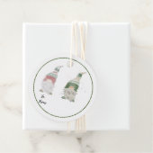 Gnome Holiday Gift Labels (In situ)