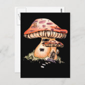 Gnome Home Briefkaart (Voorkant / Achterkant)