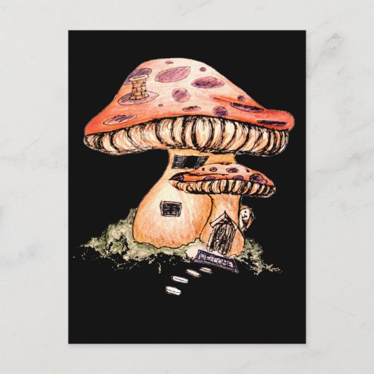 Gnome Home Briefkaart (Voorkant)