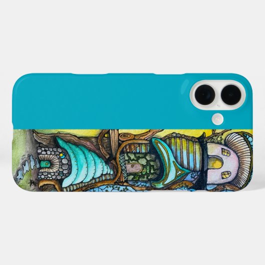 Gnome Home Case-Mate iPhone Case (Achterkant (horizontaal))