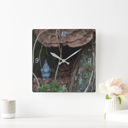 Gnome Home Genummerde wandklok (Huis)