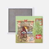 Gnome Home Magneet (Voorkant / Achterkant)