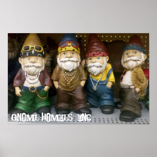 Gnome Homies, Inc. Poster (Voorkant)