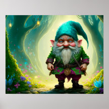 Gnome in het Bos