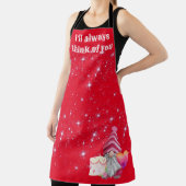 Gnome in love with rainbow heart schort (Insitu)