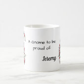 Gnome in sterren in stripes koffiemok (Center)