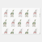 Gnome inpakpapier | Vakantie | 3 vellen (Voorkant)