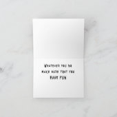 GNOME IS KLAAR VOOR HALLOWEEN KAART (Binnen)