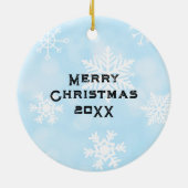 Gnome is waar de koffie is | Schattigee kerst Keramisch Ornament (Achterkant)