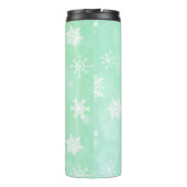 Gnome is waar de koffie is | Schattigee kerst Thermosbeker (Achterkant)