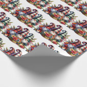 Gnome Joy voor de Feestdagen Cadeaupapier (Hoek)