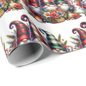 Gnome Joy voor de Feestdagen Cadeaupapier (Rol Hoek)