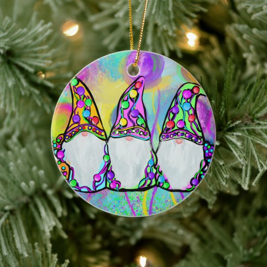 GNOME KERAMISCH ORNAMENT (Boom)