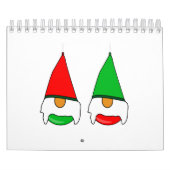 Gnome kerst Bauble Kalender (Hoes)