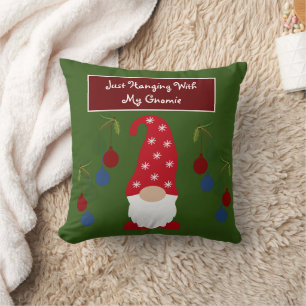 Gnome Kerst Decor Hanging Met Mijn Gnomie Kussen