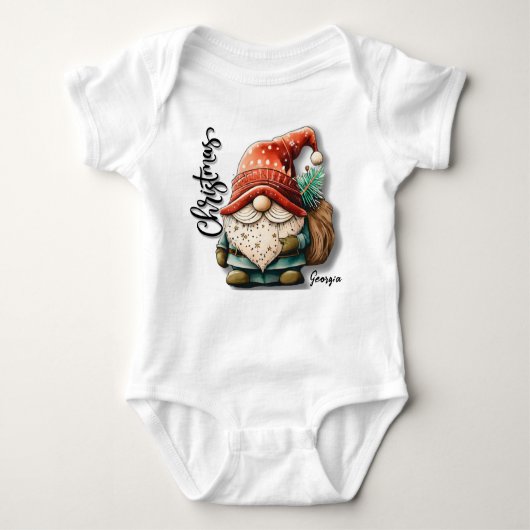 Gnome Kerst eendelig T-shirt (Voorkant)