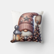 Gnome Kerst Kussensloop