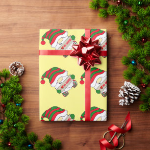 Gnome Kerstmis Cadeaupapier