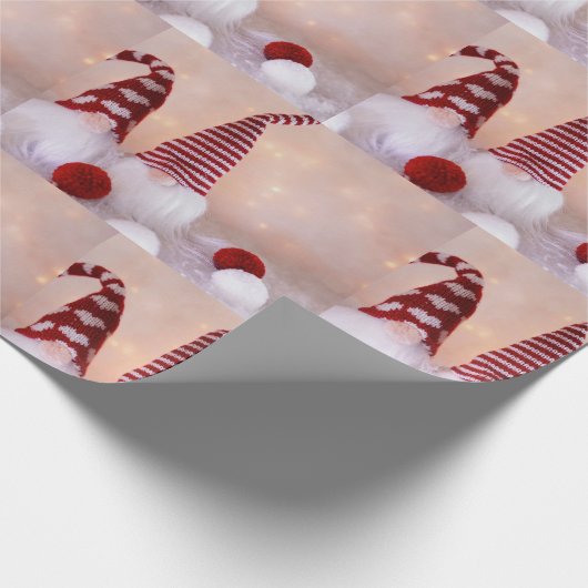 Gnome Kerstmis Cadeaupapier (Hoek)