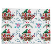 Gnome Kerstmis Groot Cadeauzakje (Achterkant)