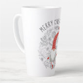 Gnome Kerstmis Latte Mok (Linkerhoek)