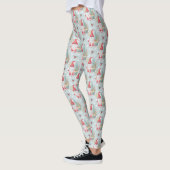 Gnome Kerstpatroon Leggings (Links)