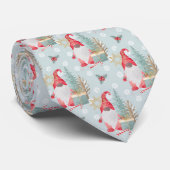 Gnome Kerstpatroon Stropdas (Opgerold)