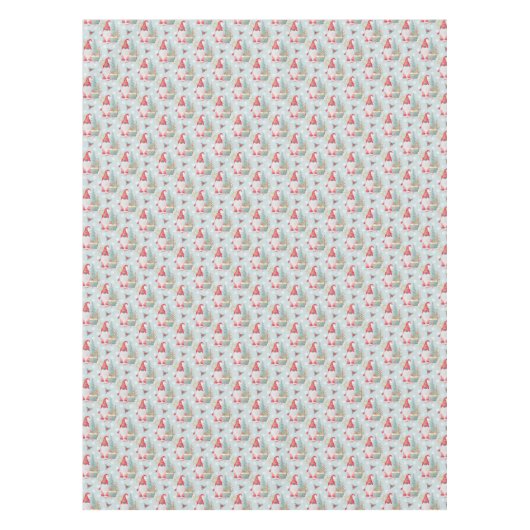 Gnome Kerstpatroon Tafelkleed (Voorkant)